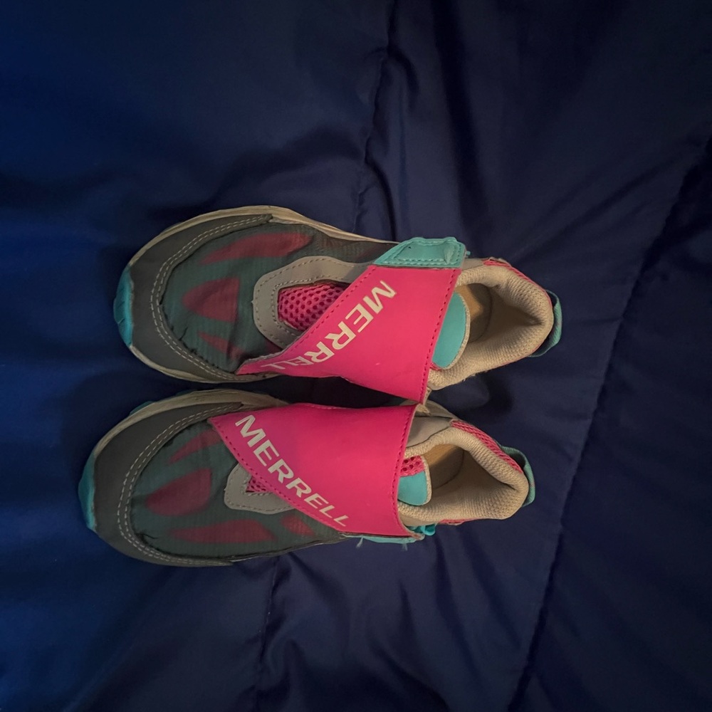 Merrell Kids' Sneakers in Pink and Teal